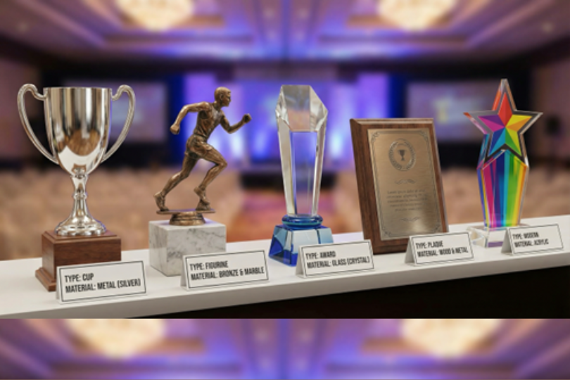 Material guide for trophies in Nagercoil