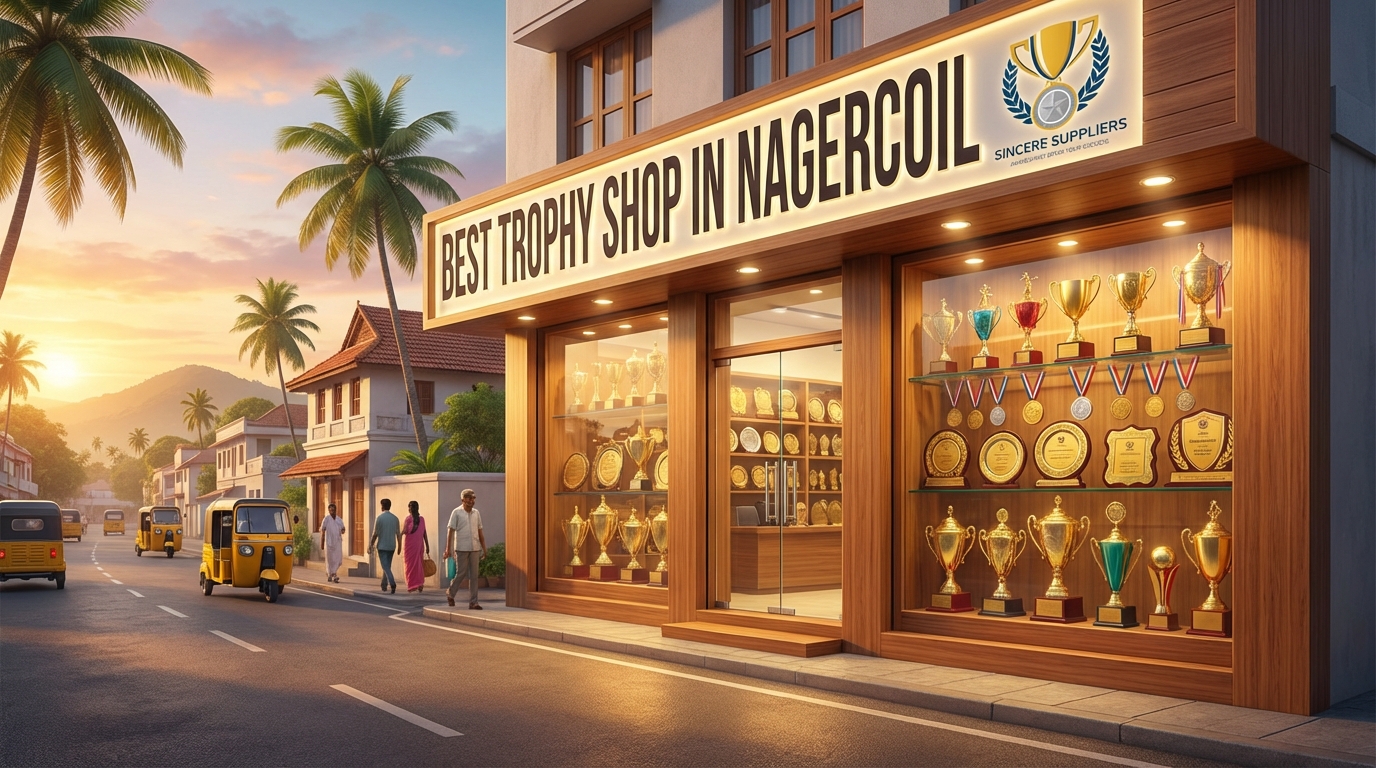 Best trophy shop in Nagercoil for custom awards