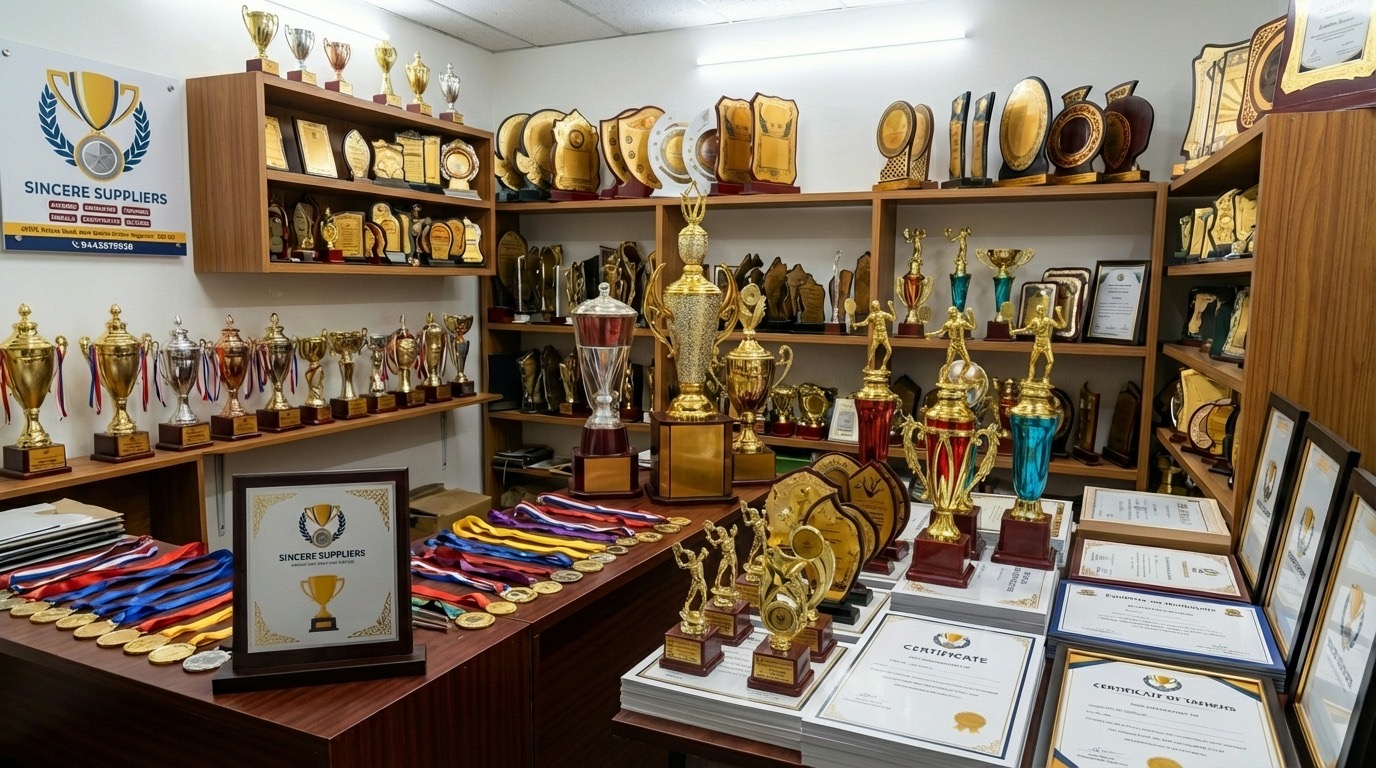 How to Choose the Right Trophy Supplier in Nagercoil for School and Sports Events